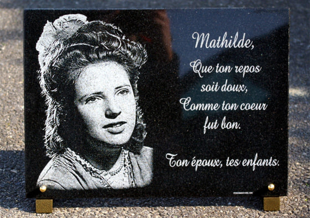 granite engraving