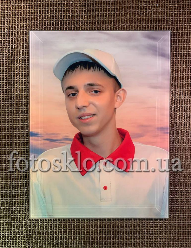 Фото в стекле для памятника Fotosklo