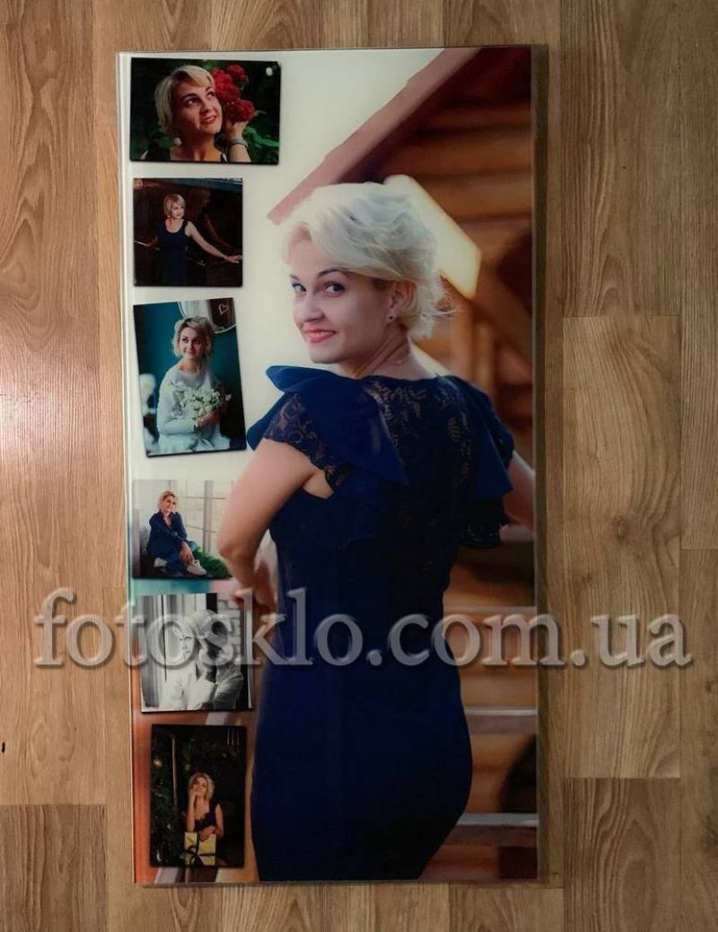 Фото в стекле для памятника Fotosklo