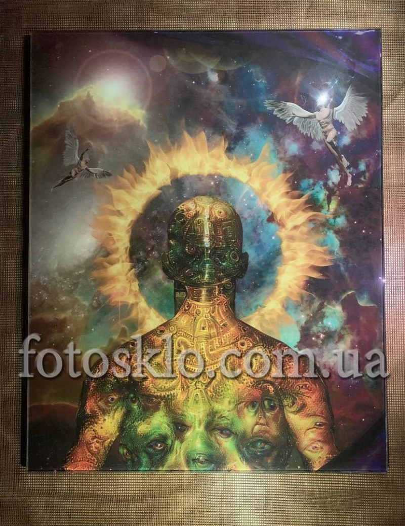 Фото в стекле для памятника Fotosklo