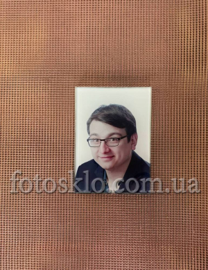 Фото в стекле для памятника Fotosklo
