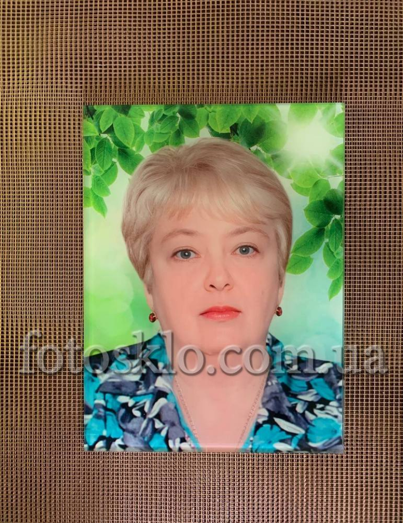 Фото в стекле для памятника Fotosklo