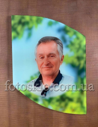 Фото в стекле для памятника Fotosklo
