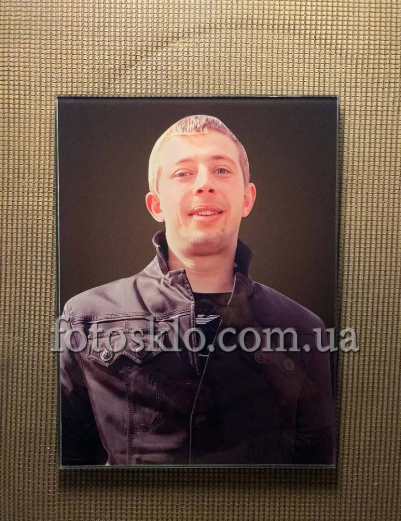 Фото в стекле для памятника Fotosklo