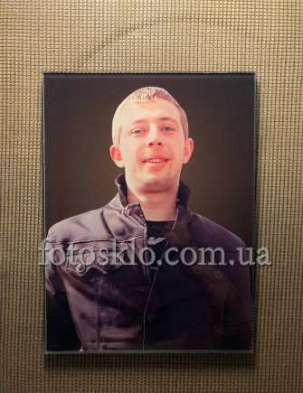 Фото в стекле для памятника Fotosklo