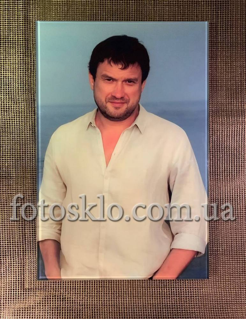 Фото в стекле для памятника Fotosklo