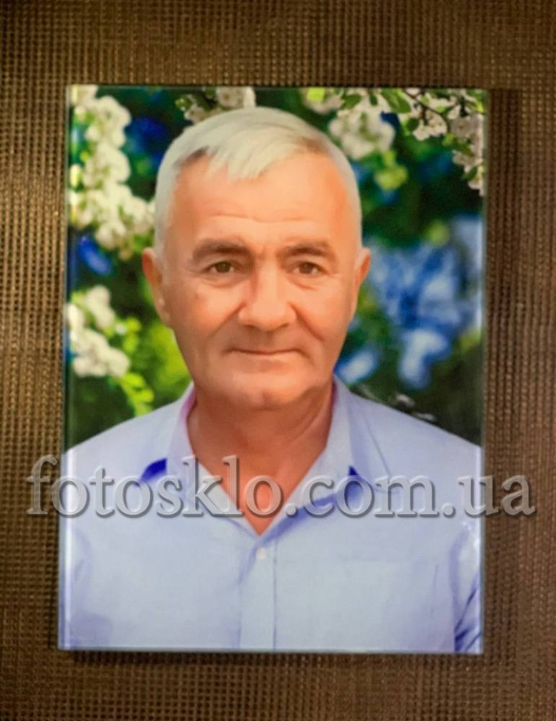 Фото в стекле для памятника Fotosklo