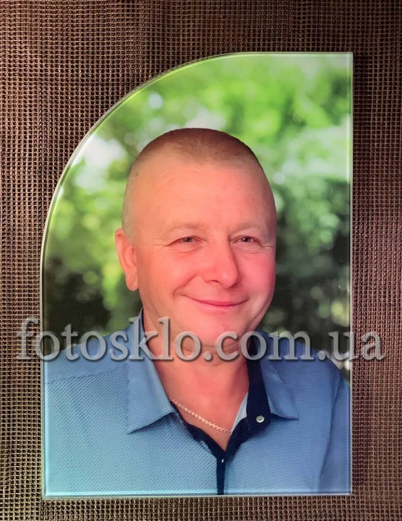Фото в стекле для памятника Fotosklo