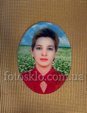 Фото в стекле для памятника Fotosklo