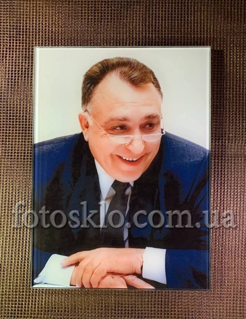 Фото в стекле для памятника Fotosklo