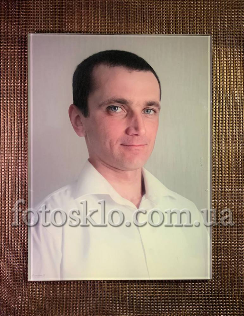 Фото в стекле для памятника Fotosklo