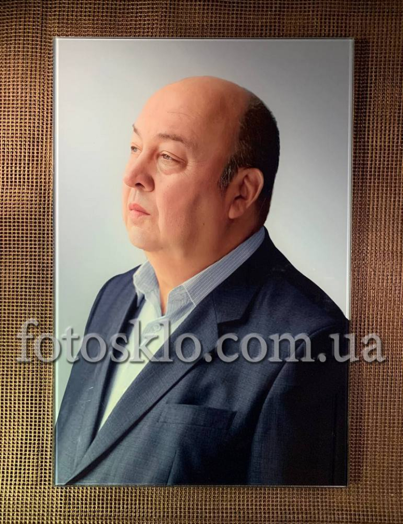 Фото в стекле для памятника Fotosklo