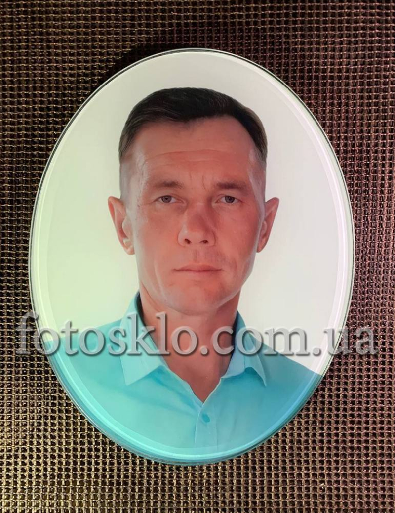 Фото в стекле для памятника Fotosklo
