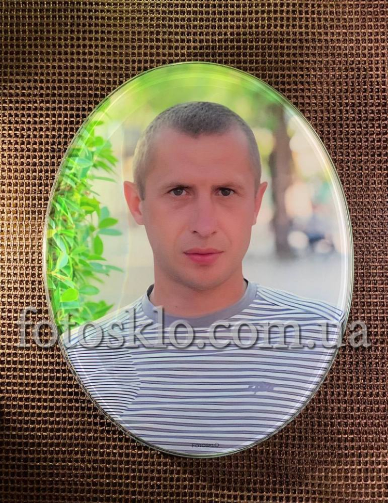 Фото в стекле для памятника Fotosklo