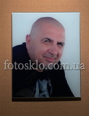 Фото в стекле прямоугольное для памятника