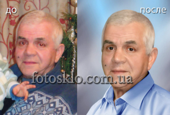 Ретуш фото на пам&#039;ятник чоловікові, татові, батькові