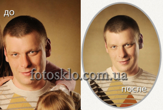 Ретуш фото на пам&#039;ятник чоловікові, татові, батькові
