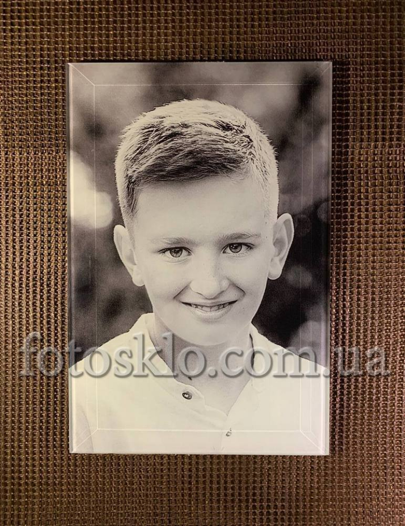 Фото в стекле для памятника Fotosklo