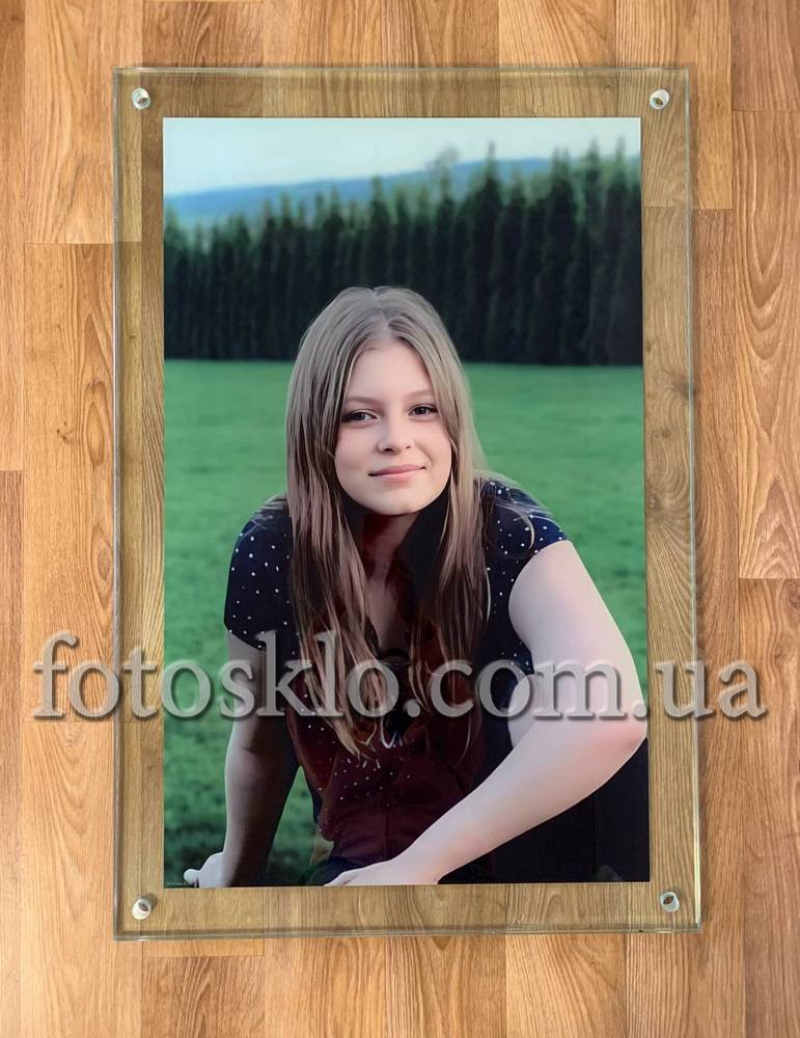 Фото в стекле для памятника Fotosklo