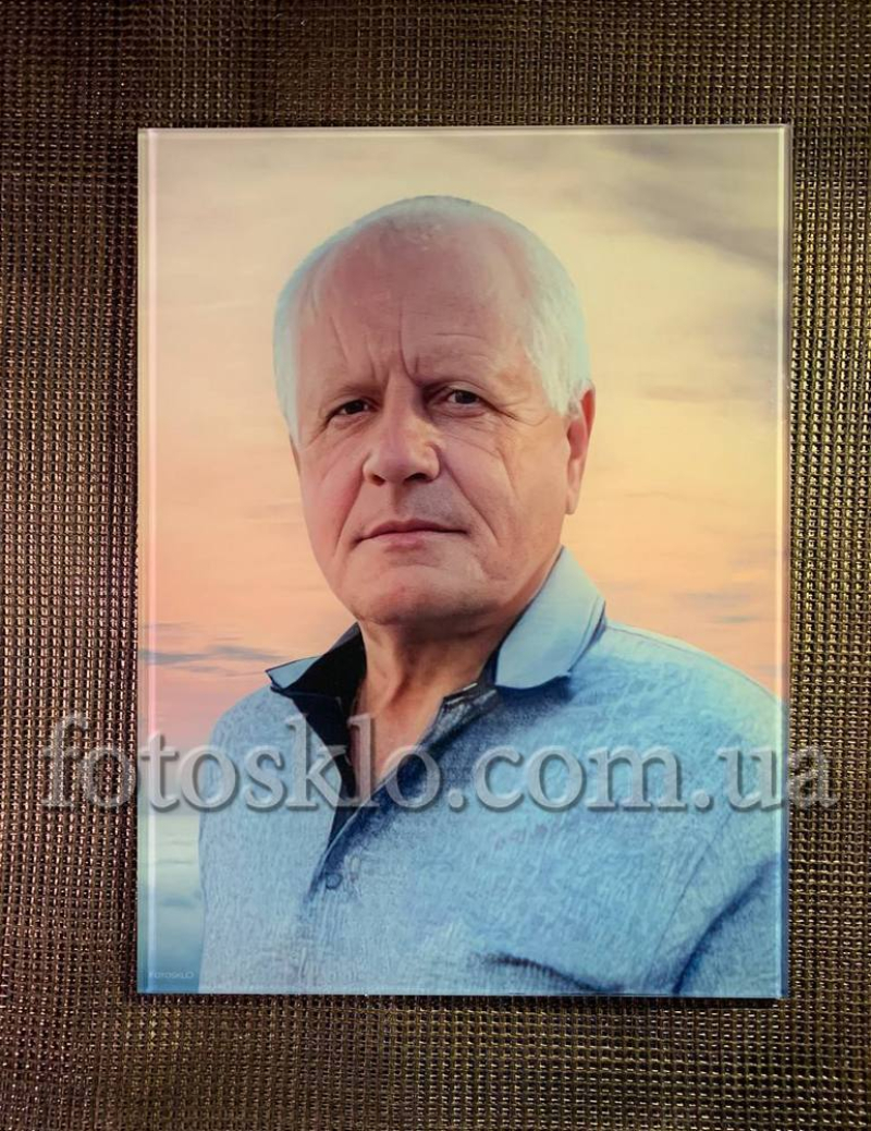 Фото в стекле для памятника Fotosklo
