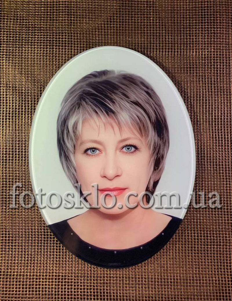 Фото в стекле для памятника Fotosklo