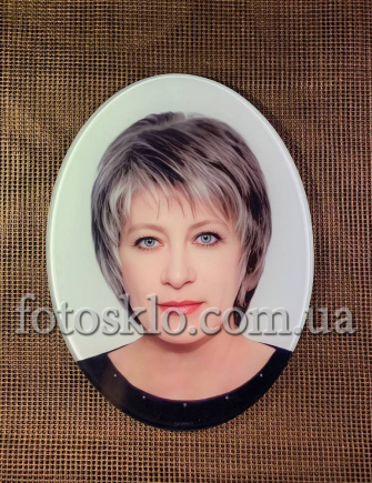 Фото в стекле для памятника Fotosklo